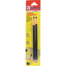 C.H. Hanson Black China Marker (2-Pack) 10260 C.H. Hanson 10260 081834102603