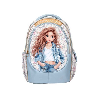 TOPModel Schulrucksack FESTIVAL FUN in hellblau