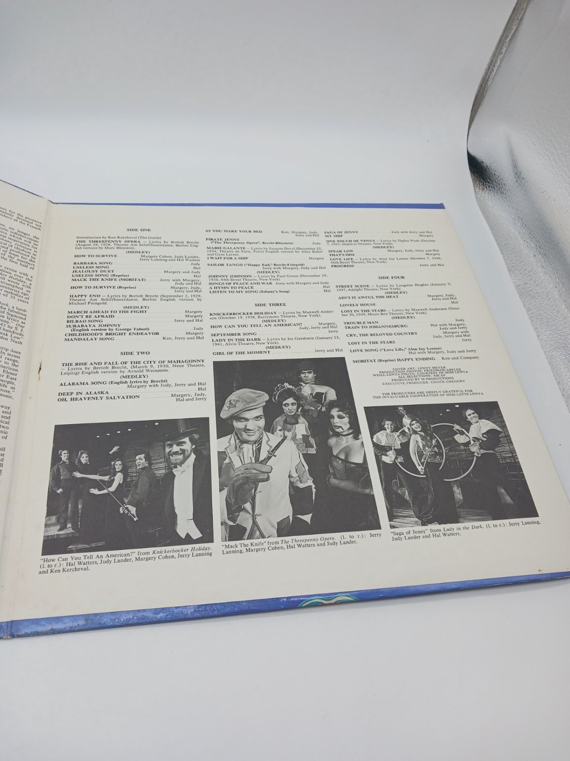 Paramount Berlin to Broadway with Kurt Weill Vinyl Record 2-Disc Set