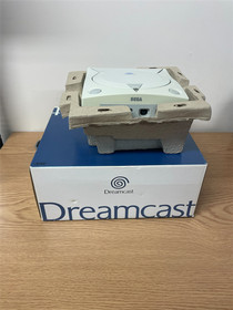 Sega Dreamcast White Vintage Retro Video Games Console HKT-3030