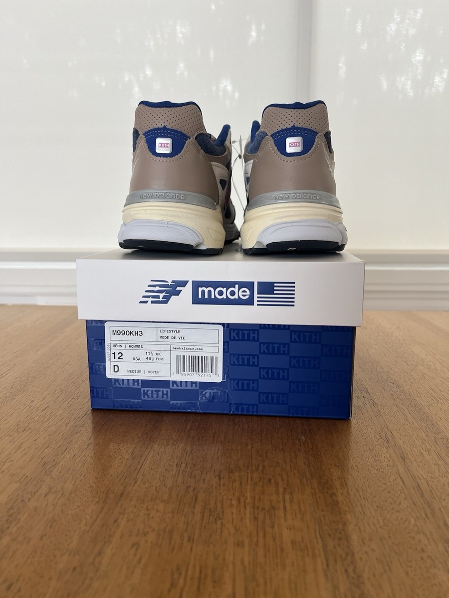 Kith x New Balance 990v3 “Daytona” MIUSA with Socks and