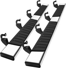 07-18 Chevy Silverado GMC Sierra 1500 2500 3500 Crew Cab 6" Running Boards 6"