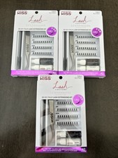 Kiss Lash Couture Luxtensions Collection 3D DIY Faux lash Extensions Kit- 3 Sets