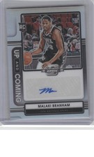 2022 Contenders Optic #UCA-MBH Malaki Branham Up and Coming Autos #/125 B1R2C24