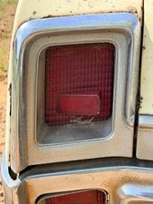 1967 Oldsmobile Cutlass Driver Left Upper Tail Light Bezel Housing Assembly 1967 Oldsmobile Cutlass Driver Left Upper Tail Light Bezel Housing Assembly