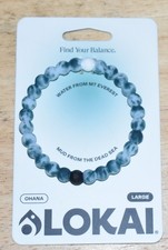LOKAI: Pulsera grande OHANA agua del Monte Everest y barro del Mar Muerto