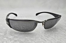 Ray Ban RB3261 004/82 Silver Metal Black Wrap Sunglasses 58-17