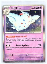 TOGEKISS 085/197 HOLO FIAMME OSSIDIANA CARTA POKEMON TCG