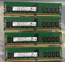 Lot of 8 SK Hynix 16GB DDR4 2666V ECC Registered Server RAM HMA82GR7AFR8N-VK