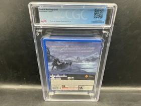 God of War Ragnarok PS4 CGC 9.9 A++ FACTORY SEALED MINT WATA VGA