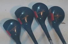 WINTAGE GOLF WALTER HAGEN WOOD HAIG ULTRA  DRIVER LOT OF 4