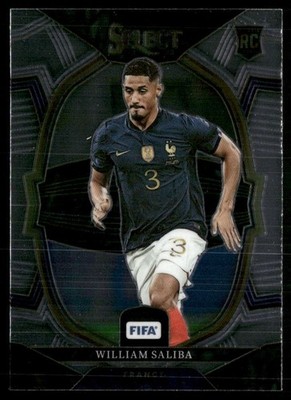 William Saliba 2022 Panini Select FIFA Arsenal FC #20