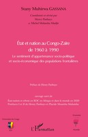 Stany Muhirwa Gassana (U. A.) | Etat Et Nation Au Congo-ZaïRe De 1960 à 1990
