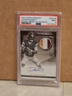 Jayden Daniels 2024 Topps Midnight RPA /20 RC Rookie Jersey Auto - PSA 9