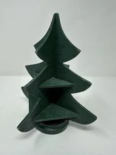 Vintage Midwest Importers Wooden Christmas Tree Shelf Display