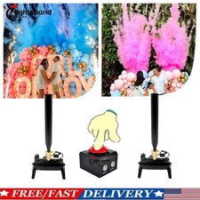 2pc 100W Confetti Shooter Machine for Stage Show Pneumatic Confetti Cannon power