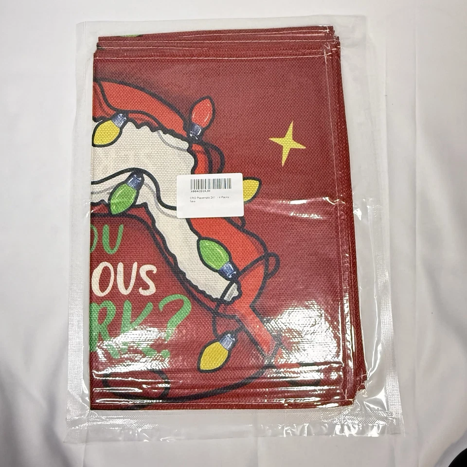 Are You Serious Clark? Christmas Vacation Placemats - Set of 4  - Image 3 of 4