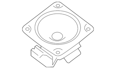 28152-5z000 Nissan Speaker Unit 281525Z000 Genuine OEM Part for