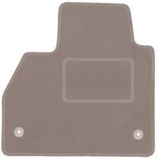 Fahrermatte Fußmatten Automatten Velours Beige für Renault Kangoo II 2007-