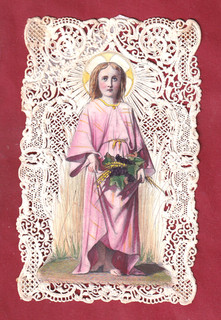 Très Rare Image Pieuse Canivet Holy Card Chromo Bébé Jésus Nourrit Nos Âmes.