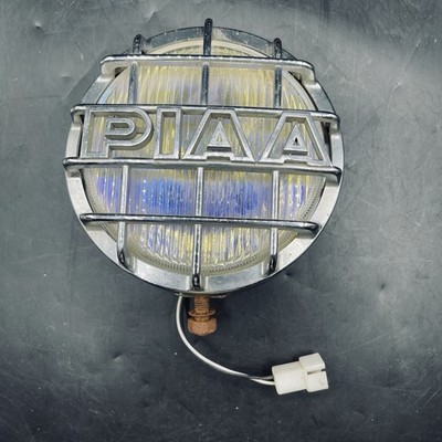 PIAA Round Driving Spot Lamp 6'' Fog Light Yellow Ion Lens Chrome Possibly 520