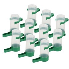 3 Count Birds Water Feeder Pigeon for in Cage Pet Plastic Drinker