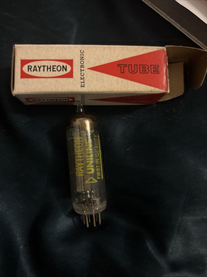 Raytheon Uniline 117Z3 Vintage Half Waive Rectifier Tube NOS NIB Audio Amplifier