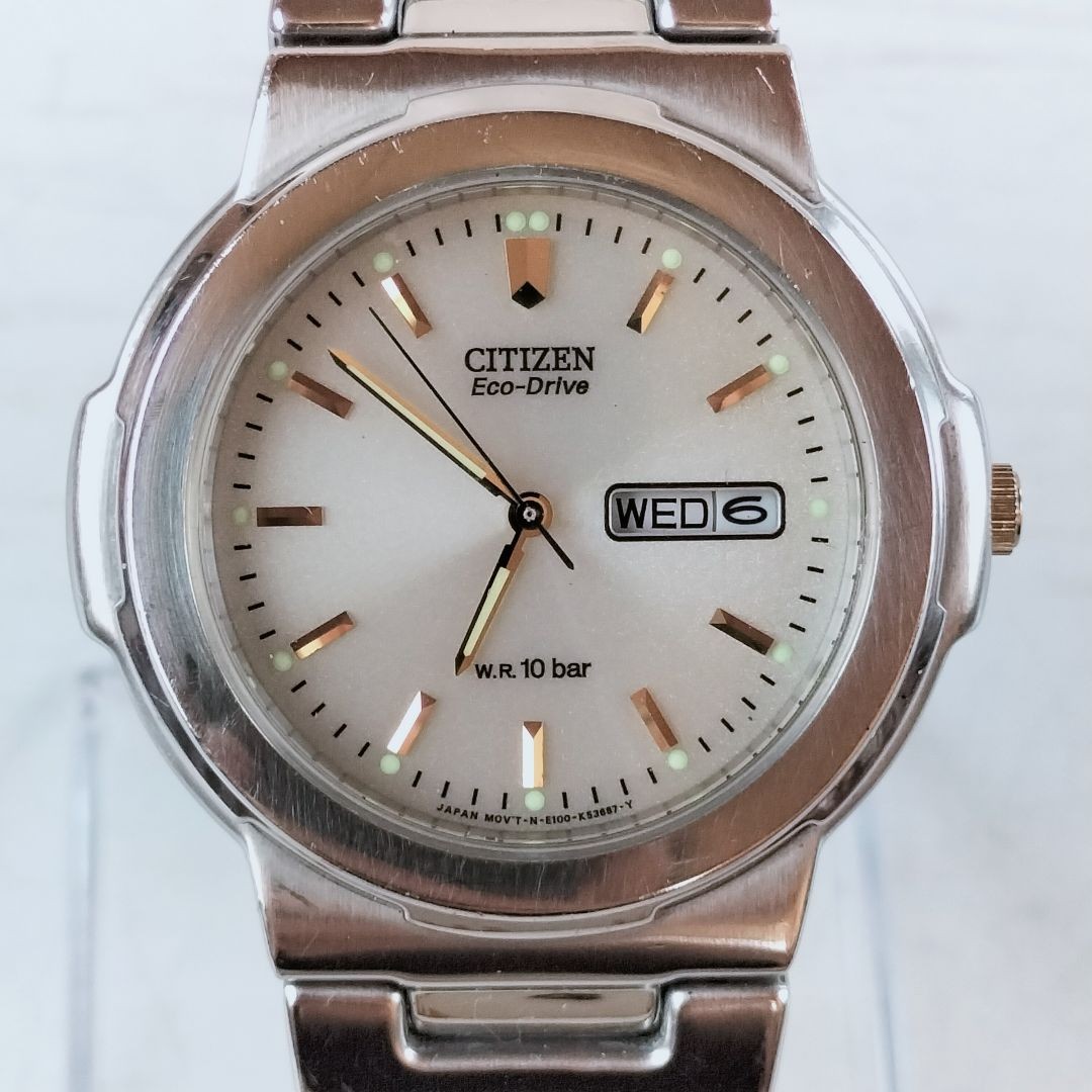 Men Operation Vintage Analog Citizen Drive E100-K87137 Product Men'S Eco Quartz - vintagewatches.pk