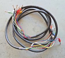 12 Ft - 8 Channel Analog Audio Snake Cable - 8 RCA 1/4" to 8 RCA 1/4" / 10