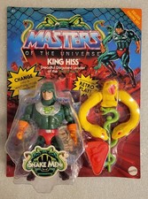 Masters Of The Universe Origins Deluxe King Hiss 5.5  Figure NEW 2022 Mattel