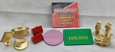 Monopoly Surprise Community Chest Pieces Lot of 10 Preowned