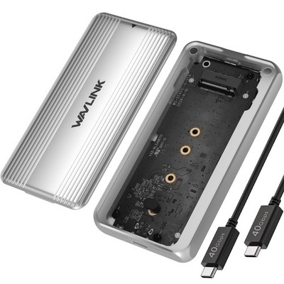 40Gbps USB4 PCIe NVMe SSD Enclosure for 2230/2242/2260/2280 B+M/M