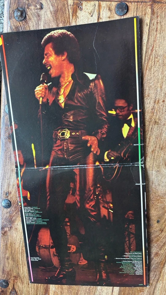 SMOKEY ROBINSON - SMOKIN' - LIVE NEAR MINT DOUBLE VINYL LP  / FIRST PRESSING USA - Image 3 of 4