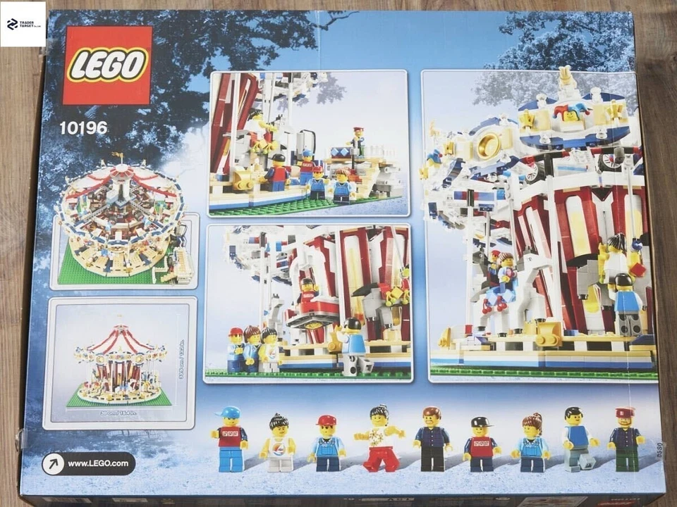 LEGO Creator Expert Fairground Collection Grand Carousel 10196 In 2009 New - Image 2 of 4