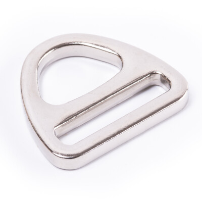 D-Ring / Gegenstück für Karabiner aus Metall, vernickelt 4x25mm | 1-10 Stück