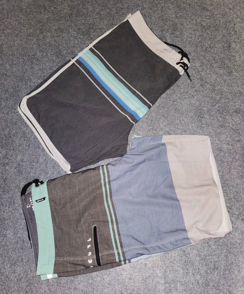 Rip Curl Shorts Mens Sz 27 Mirage Board Swim Bottoms Surf Skate Beach Lot of 2 - Image 3 of 4