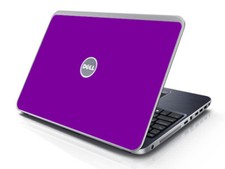 PURPLE Vinyl Lid Skin Cover Decal fits Dell Inspiron 15R N5010 Laptop