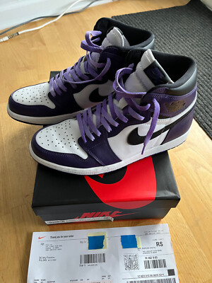 Jordan 1 Retro High OG Court Purple 2.0 2020 Mens Size 11  display picture 3