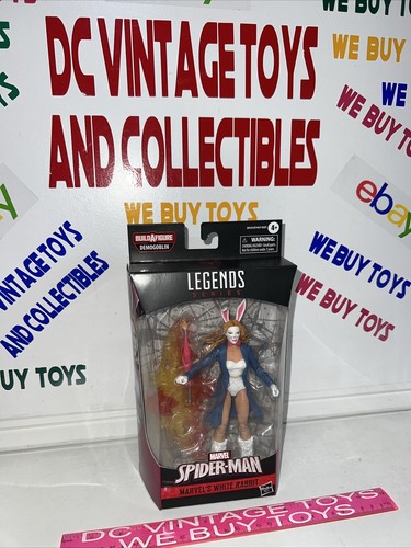 Marvel Legends Spider-Man - White Rabbit 6’Inch Figur Demogoblin BAF Wave 🔥