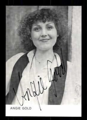 Angie Gold Autogrammkarte Original Signiert ## BC 193995