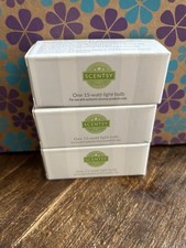 Scentsy Warmer 15w E14 Clear Replacement Bulb - New - Set Of Three