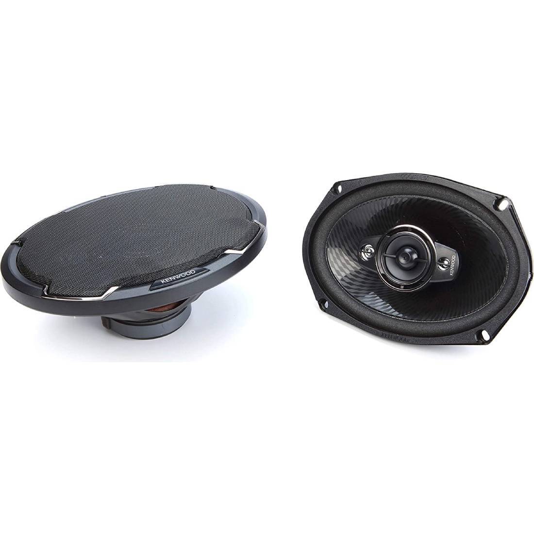 カーオーディオ KENWOOD Powered Subwoofer Kenwood Car Stereo Package KDC-X395 CD receiver with KFC