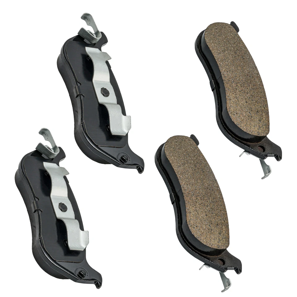 285mm Rear Brake Rotors & Ceramic Pads For Mercury Grand Marquis 1996-2001 02 - Image 4 of 4