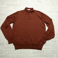John W. Nordstrom Sweater Mens Large Long Red...