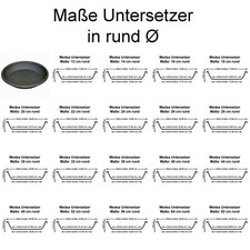 Dessous De Pot Centi - Diamètre 44 Cm, Anthracite, Polypropylène - Pour Pots De 50 Cm, Intérieur/Extérieur, Résistant Gel