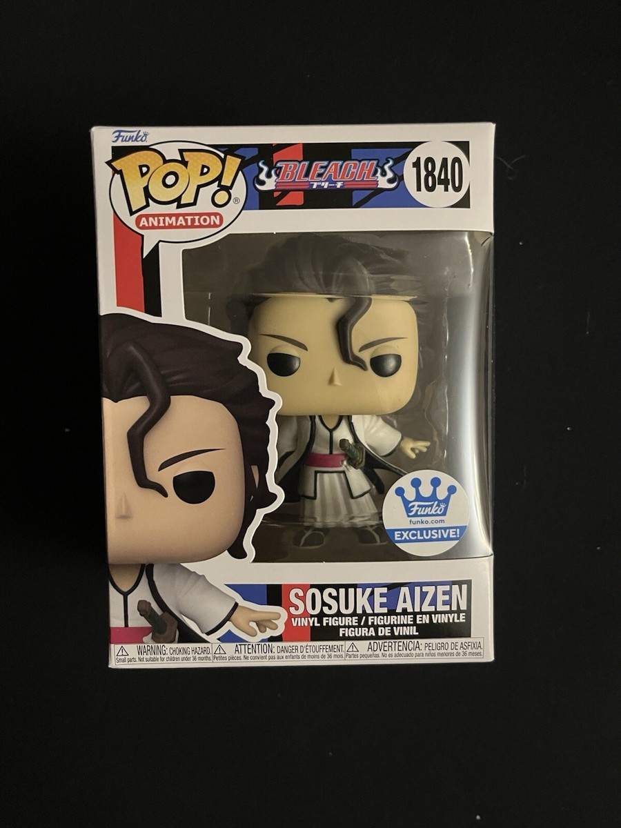 Funko Pop! Exclusive Sosuke Aizen #1840 (Bleach) - édition Spéciale Funko-Shop, Neuve Sous Blister