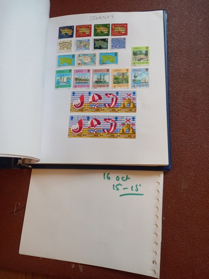 stamp albums with stamps Super Album X 35+ Well Filled Pages eBay