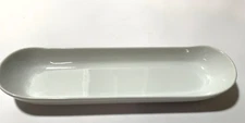 Bia Cordon Bleu White Porcelain 16"x 4.75" Rectangular Serving Dish CRACKER TRAY