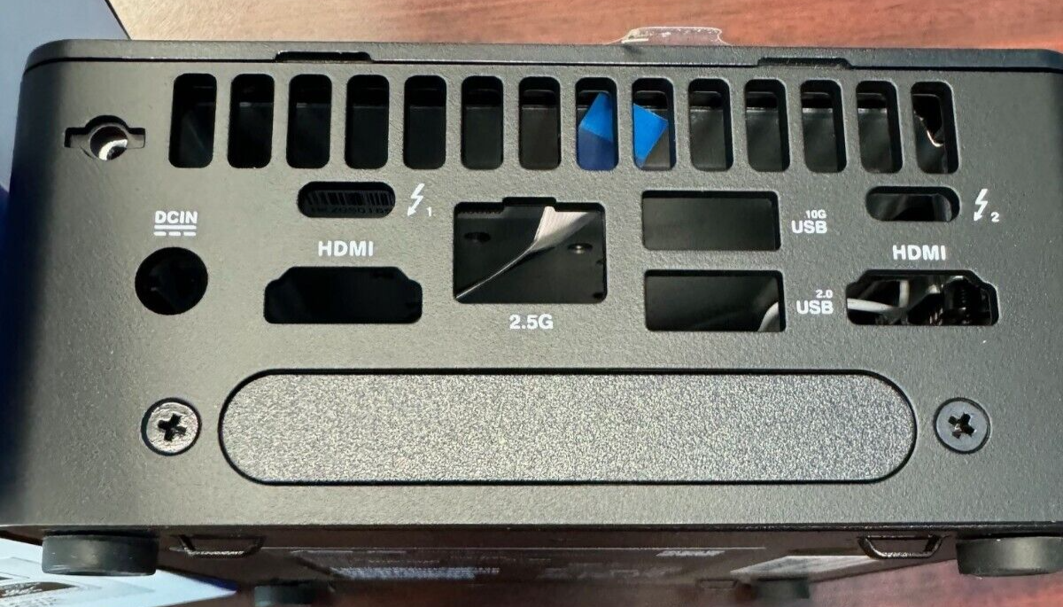 Intel NUC 12th & 13th Gen tall NUC Case with Mounting Hardware New