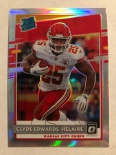 2020 Donruss CLYDE EDWARDS-HELAIRE RATED ROOKIE OPTIC PREVIEW HOLO PRIZM RC SSP